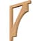 Ekena Millwork Westlake Block Smooth Bracket, Western Red Cedar, 3 1/2"W x 34"D x 46"H BKT04X34X46WTL05SWR - alternate 1